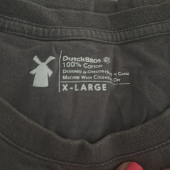 Dutch Bros Gray w/Neon DRINK ONE FOR DANE SMALL+Medium+XL+XXL Tee DB 1992 - Picture 9 of 9